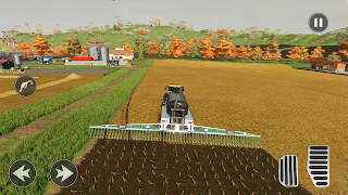 Real Farm Tractor Trailer Game - Screenshot 1