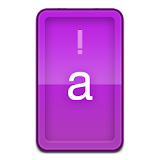 Candy Purple HD Keyboard Theme icon