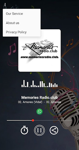 Memories Radio.club Screen 2