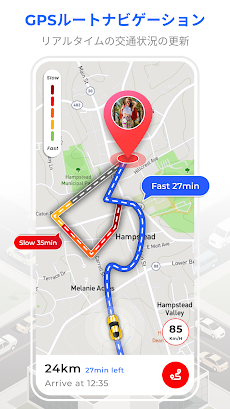 GPS マップ ナビゲーション ライブマップ, 道案内, 交のおすすめ画像3