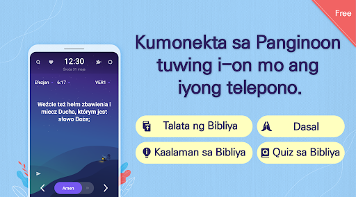 Android application BitBibliya (lock ng screen) screenshort