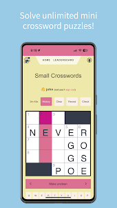 Small Crosswords