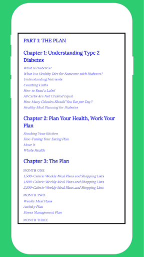 Type 2 Diabetic Cookbook & Act Screen 3