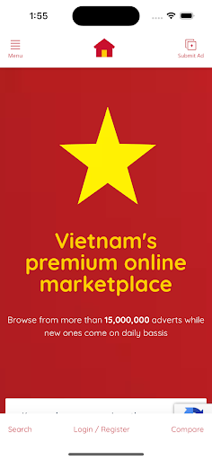 Android application VietOnlineMarket screenshort