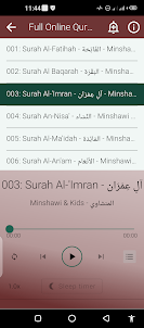 Al Minshawi & Child Full Quran