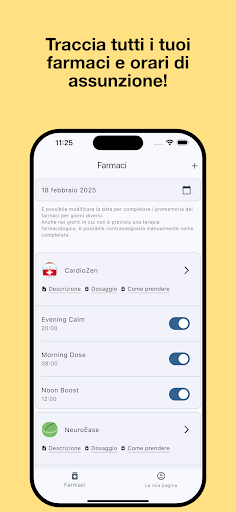 Anteprima dell'app