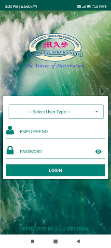 Android application MAS CAS screenshort