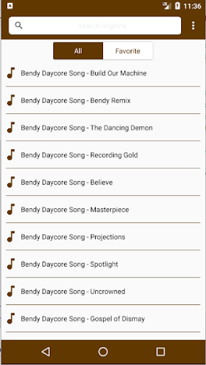 Bendy Daycore Ringtone