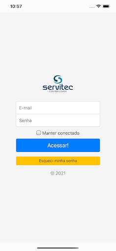 Android application Servitec screenshort
