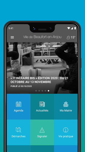 Android application Ville de Beaufort-en-Anjou screenshort