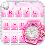 Cover Image of 下载 Luxury Watch Keyboard Theme  APK