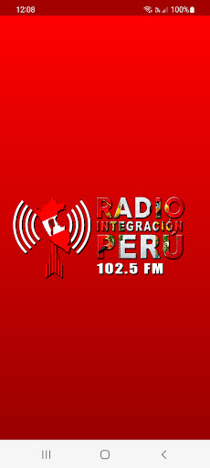 Android application RADIO INTEGRACION PERU screenshort