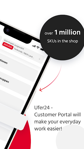 Ufer 24 Customer Portal Screen 2