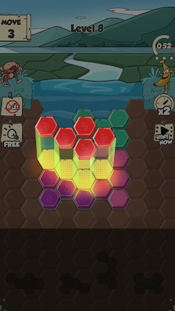 Game screenshot Rescue Block: Hexa puzzle game hack
