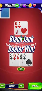 Blackjack 1.0.2 APK + Mod (Unlimited money) untuk android