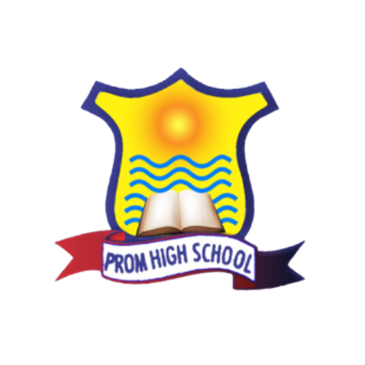 Prom High School (H.S) logo