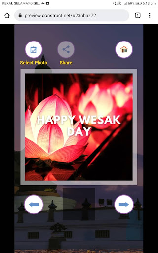 Happy Wesak Day 2024 Screenshot