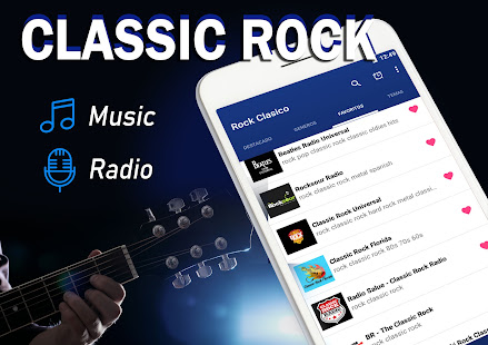 Classic Rock Radio 4.2 APK + Mod (Unlimited money) إلى عن على ذكري المظهر