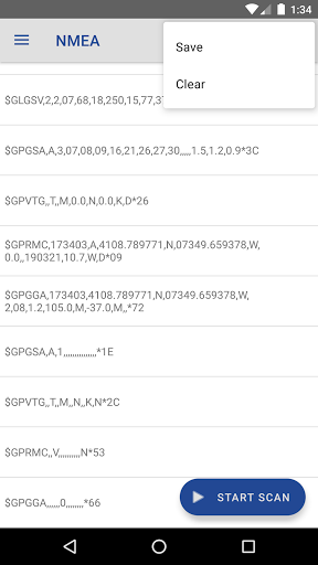 NMEA Reader Screen 3