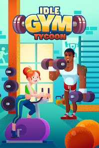 Screenshot 1 Idle Fitness Gym Tycoon - Work android