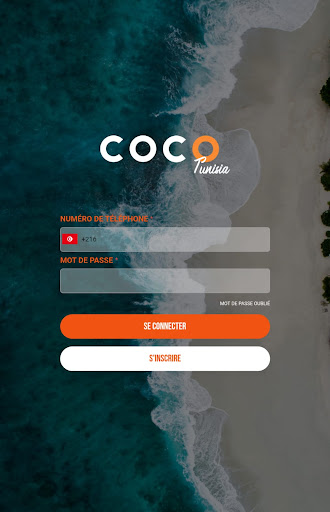Android application COCO Tunisia screenshort