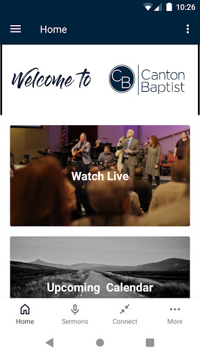 Android application Canton Baptist screenshort