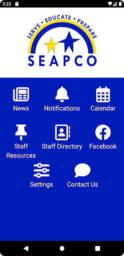 Android application SEAPCO screenshort