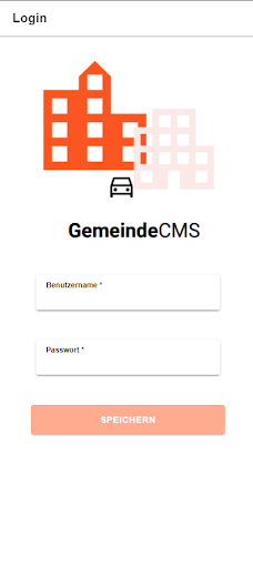 Android application GemeindeCMS screenshort