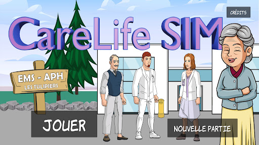 Android application Carelife Sim screenshort
