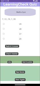 LearningCheck Quiz (Maths)