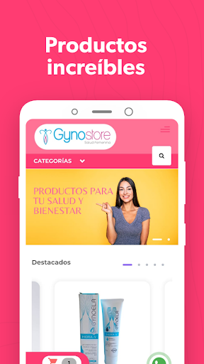 Gynostore Screen 2