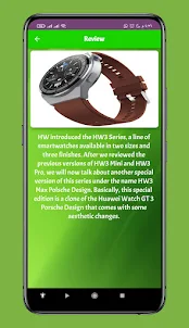 HW3 Max Smartwatch guide