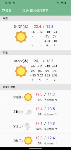 Android application M-Portal screenshort