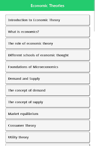 Economic Theories Unknown