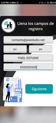 Radio Taxi Pasajero Screen 2