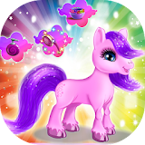Little Pink Pony Caring icon