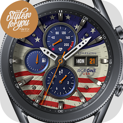 S4U RC ONE - USA watch face Download on Windows