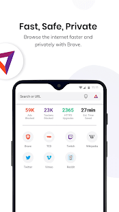 Brave Private Browser: Free web browser, internet 1.31.87 APK screenshots 1