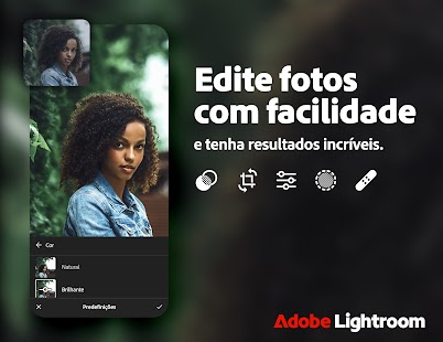 Lightroom Edite fotos e vídeos Screenshot