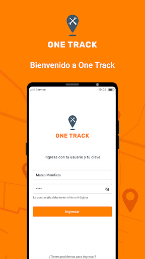 Android application One Track screenshort
