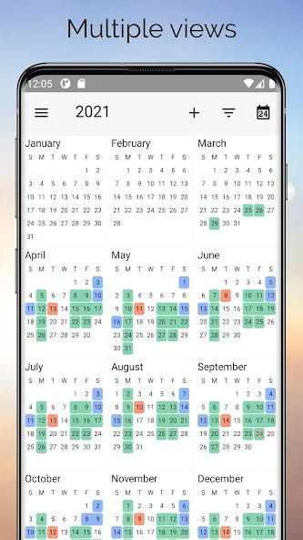One Calendar Screen Views 4