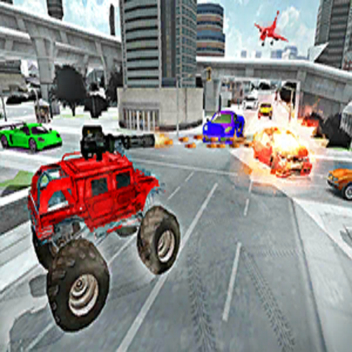 Red Car  Weapon Robot