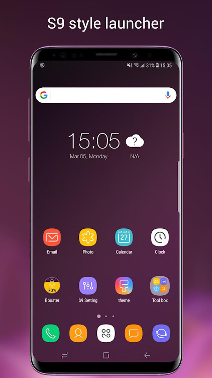 Super S9 Launcher for Galaxy S - 7.5.2 - (Android)