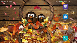 screenshot of Happy Thanksgiving Wallpaper