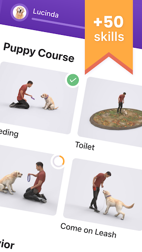 Dog Training App — GoDog Screen 2