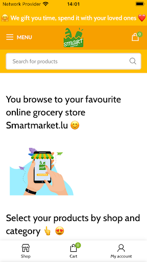 Smartmarket Screen 2