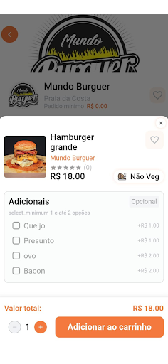 Oxente Delivery Screen 3