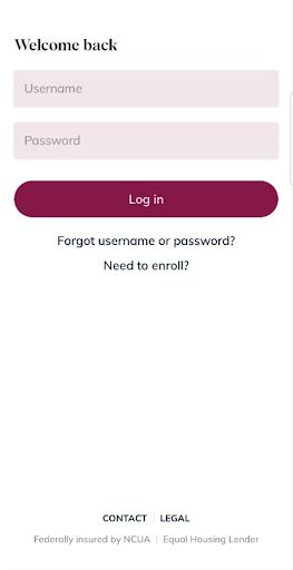 Android application NCFCU screenshort