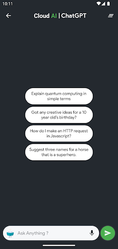 Cloud AI Chat  QandA