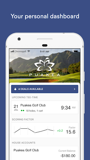 Puakea Golf Club Screen 2